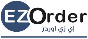 Ezorder white logo